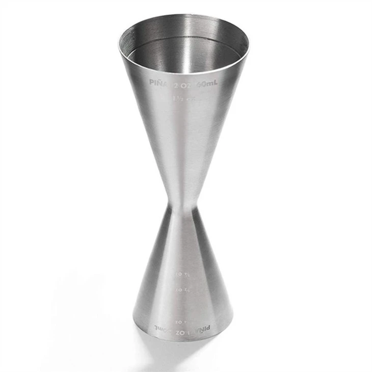 Stainless steel cocktail bar jigger