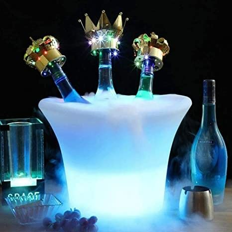 blue led ice bucket blue led ice bucket