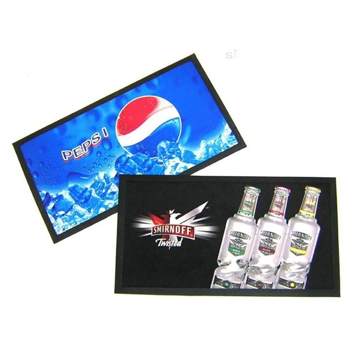 blue pvc mat