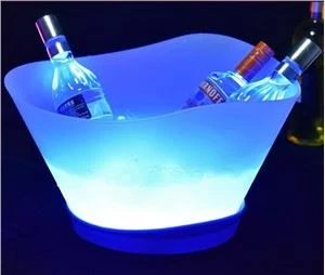 ライトアップLEDシャンパンアイスバケツ