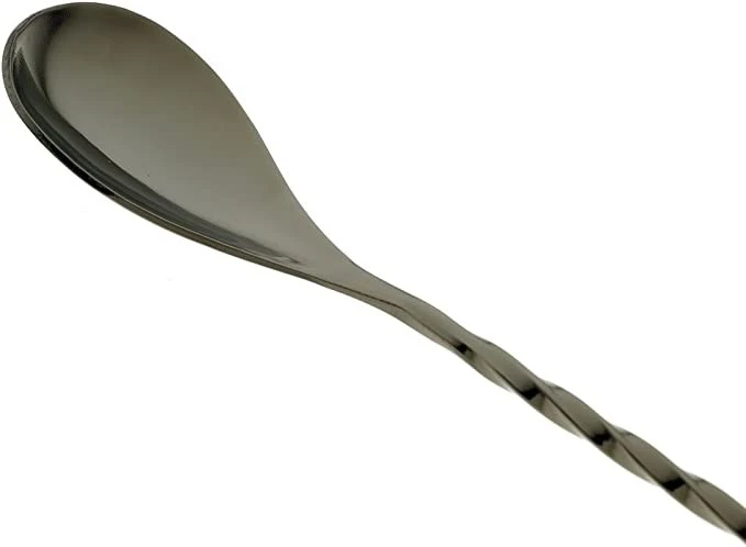 black spoon bottom